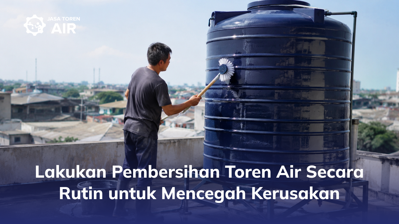 Lakukan Pembersihan Toren Air Secara Rutin untuk Mencegah Kerusakan