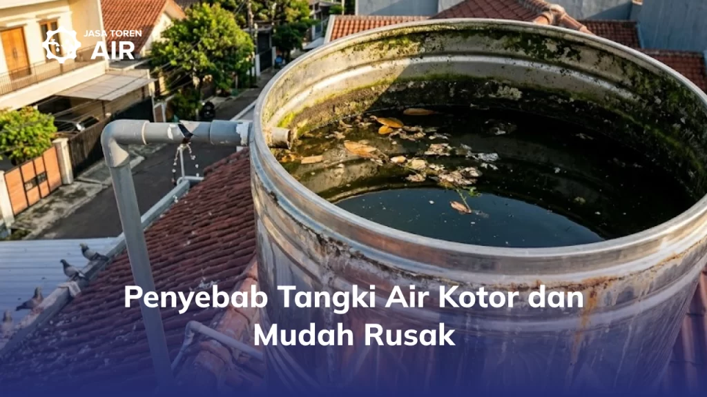 Penyebab Toren Air Kotor dan Mudah Rusak