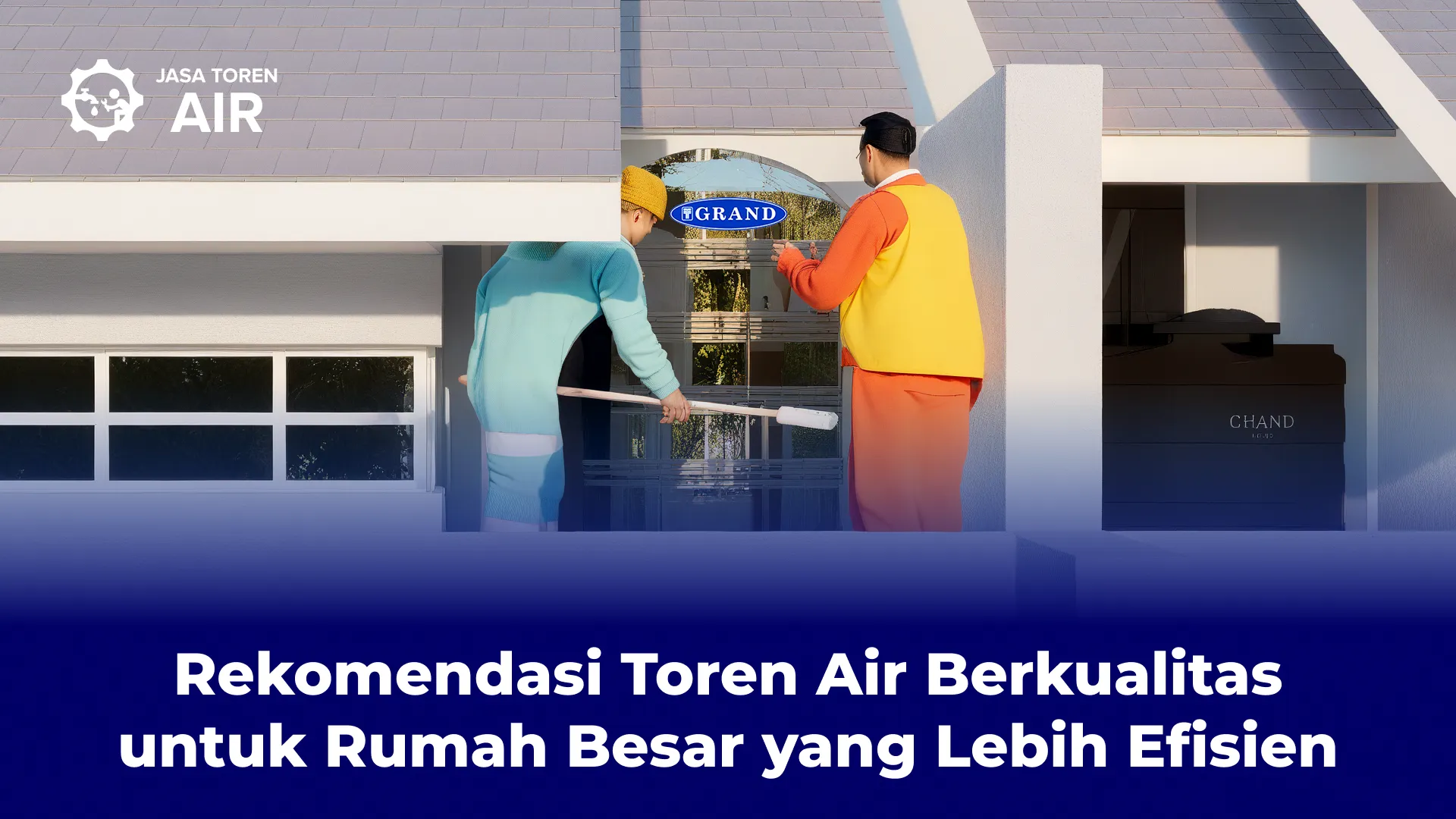 Rekomendasi Toren Air Berkualitas untuk Rumah Besar yang Lebih Efisien