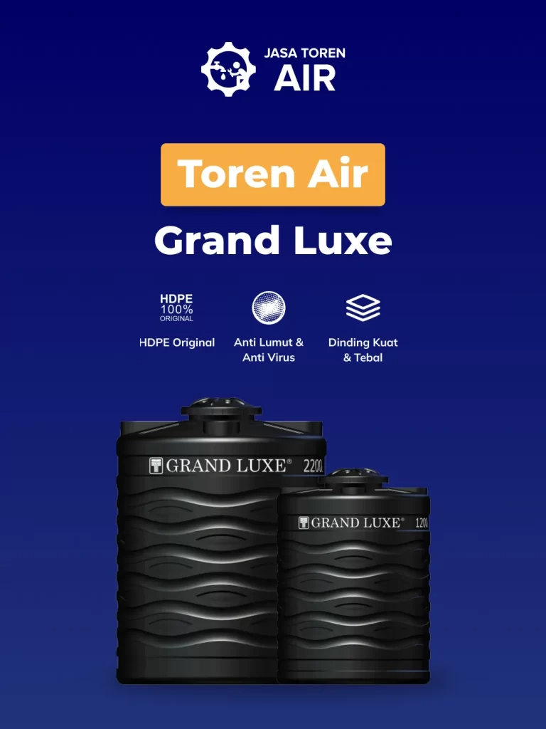 Toren Air Grand Luxe untuk Sistem Pompa Jet yang Lebih Optimal