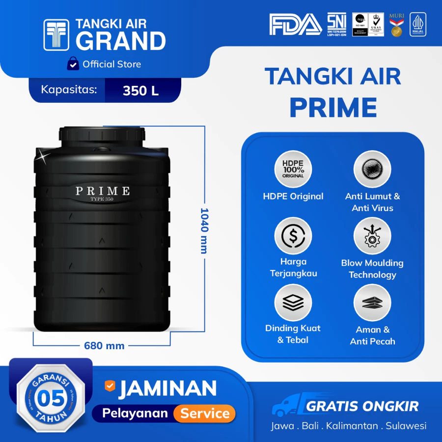 Toren Air Prime 350 Liter
