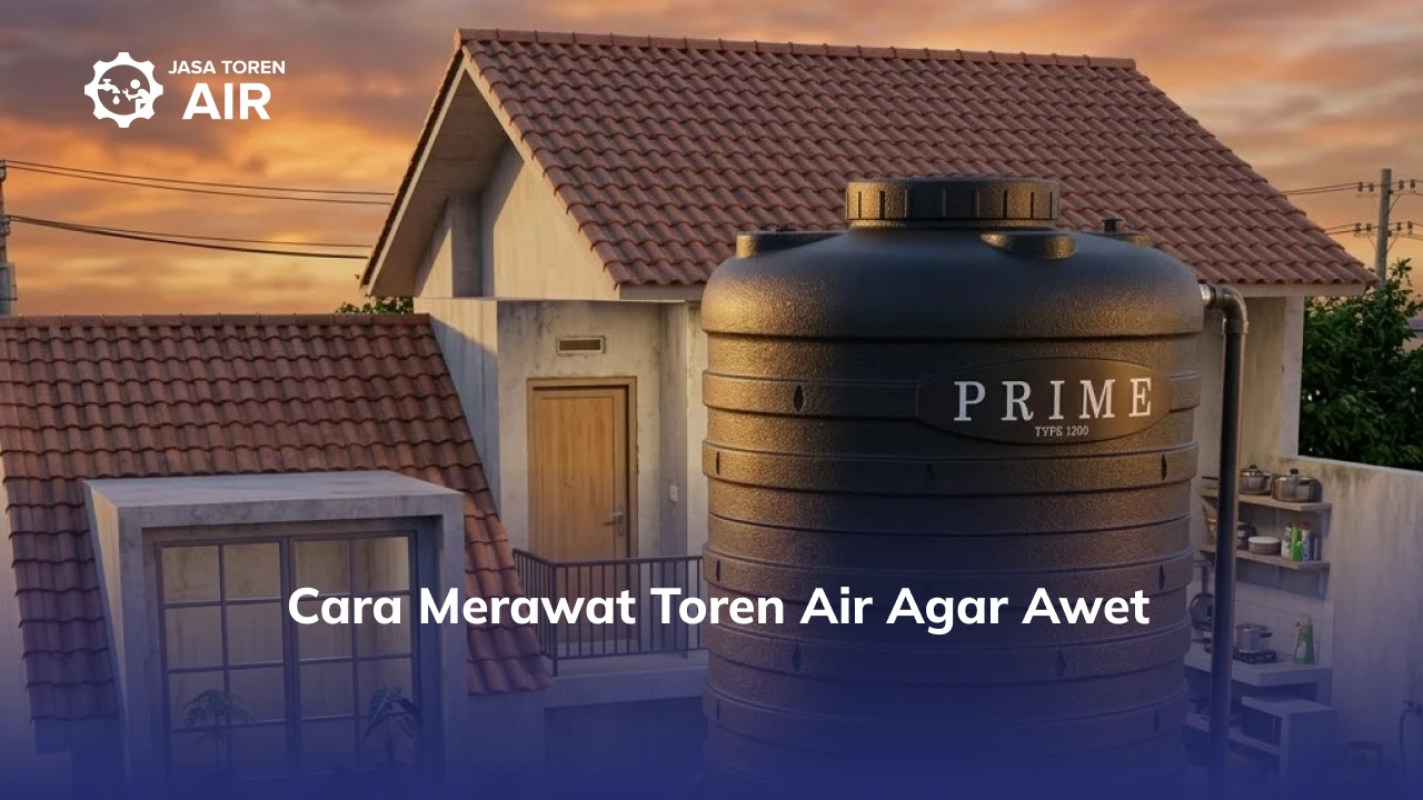 Cara Merawat Toren Air Agar Awet