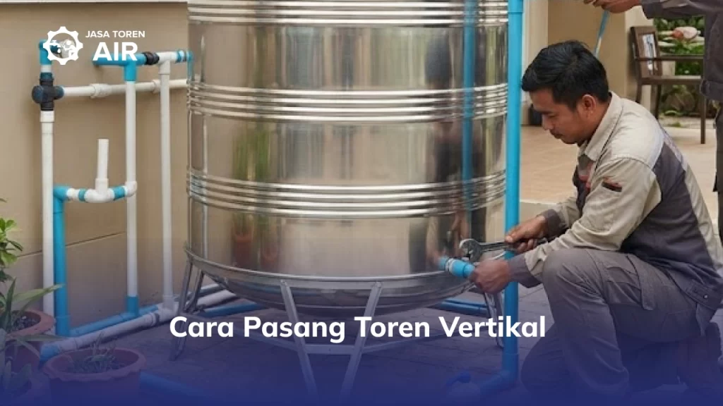 Cara Pasang Toren Vertikal
