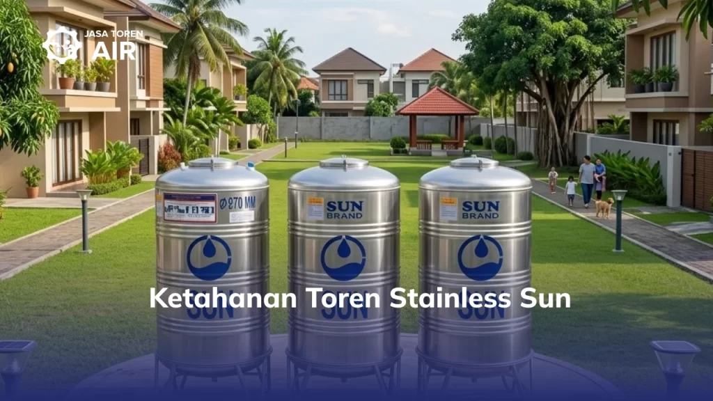 Ketahanan Toren Stainless Sun