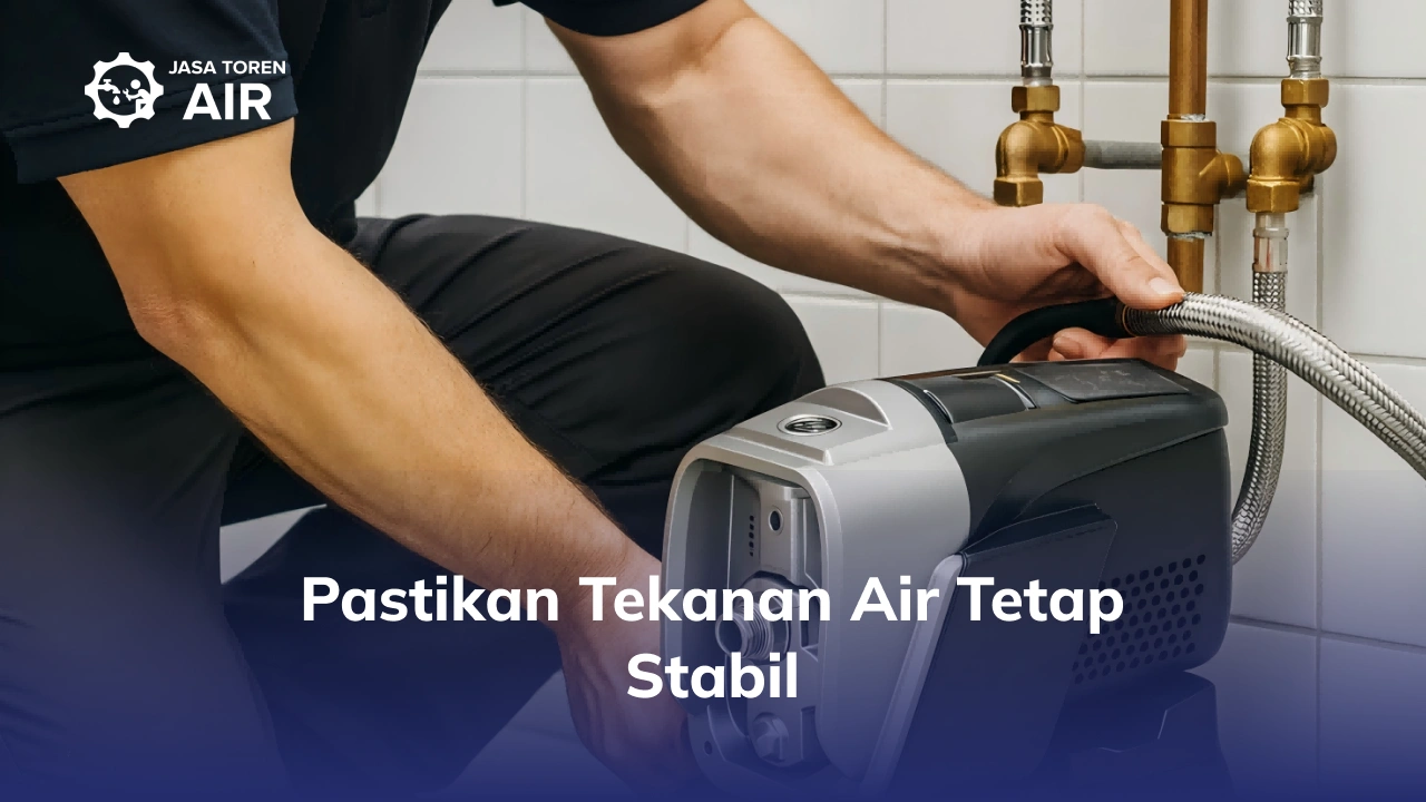 Pastikan Tekanan Air Tetap Stabil