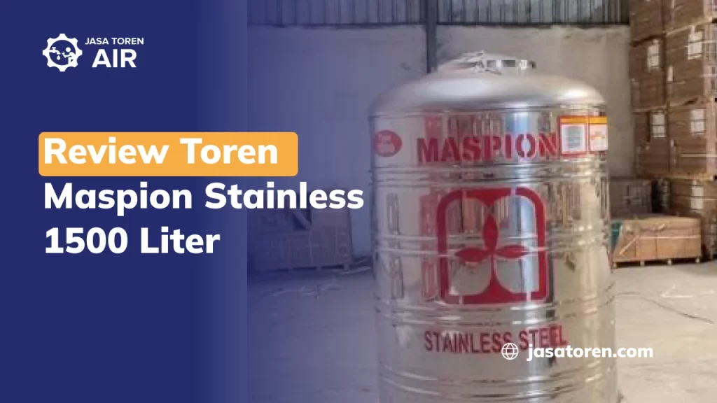 Toren Stainless Maspion 1500 Liter