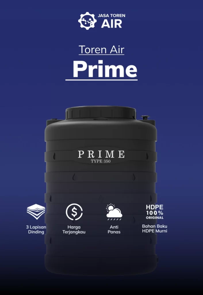 Rekomendasi Toren Air Prime Anti Lumut
