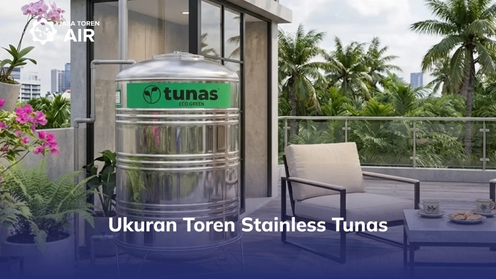 Ukuran Toren Stainless Tunas