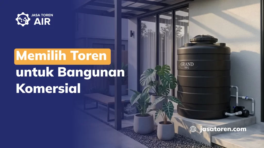 Toren Air Bangunan Komersial