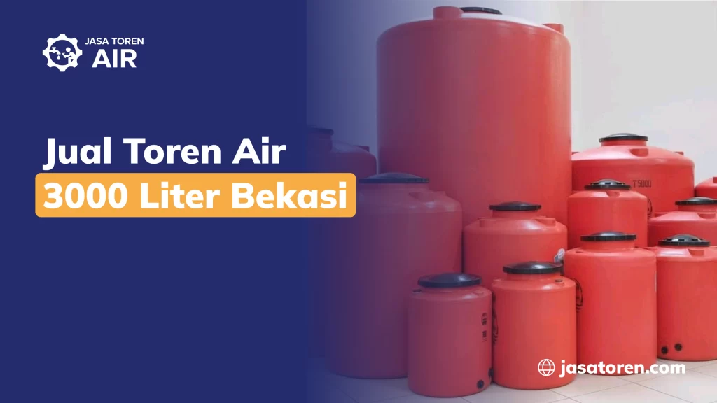 Jual Toren Air 3000 Liter Bekasi