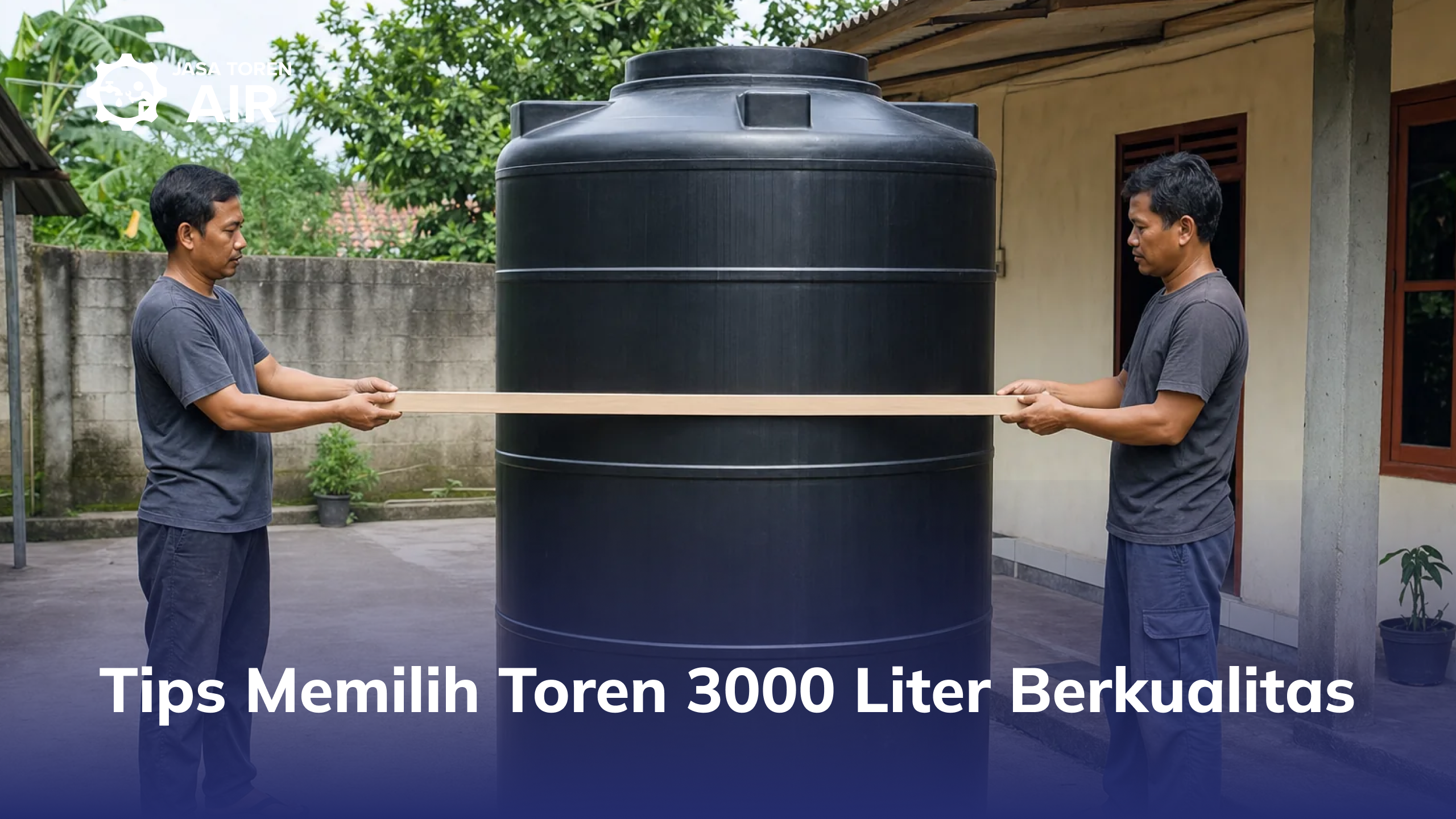 Tips Memilih Toren 3000 Liter Berkualitas
