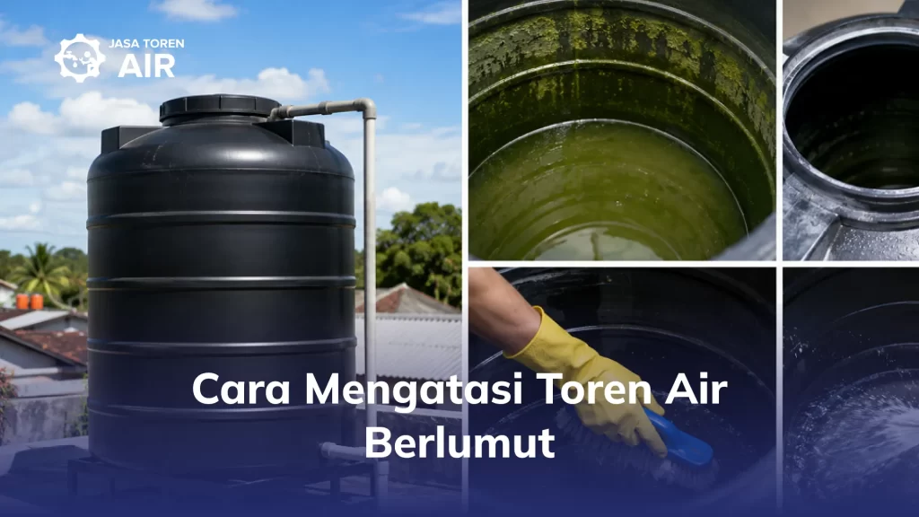 Cara Mengatasi Toren Air Berlumut