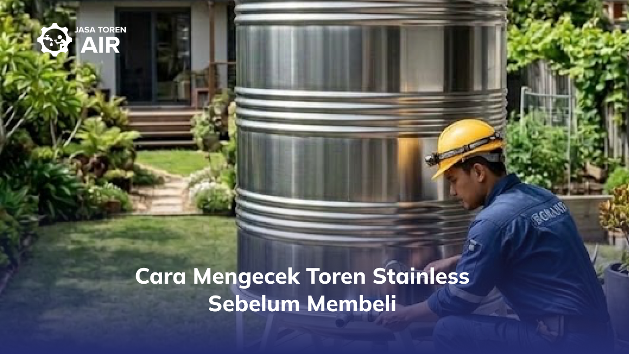 Cara Mengecek Toren Stainless Sebelum Membeli