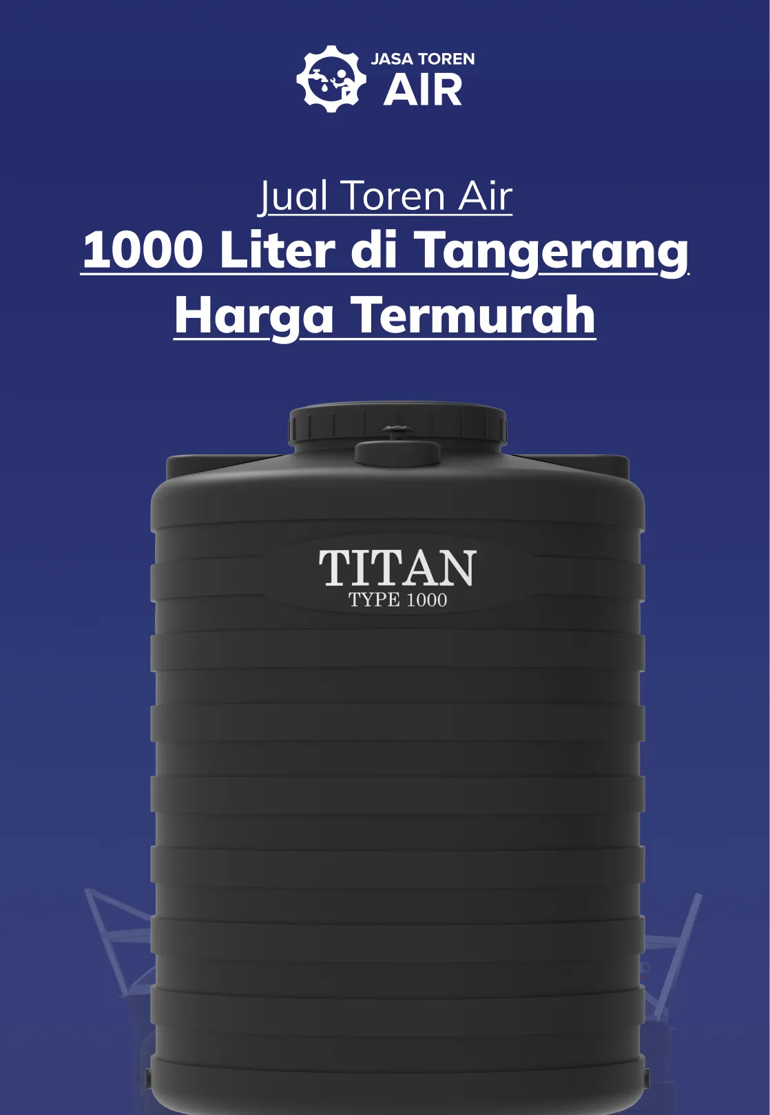 Jual Toren Air 1000 Liter di Tangerang Harga Termurah