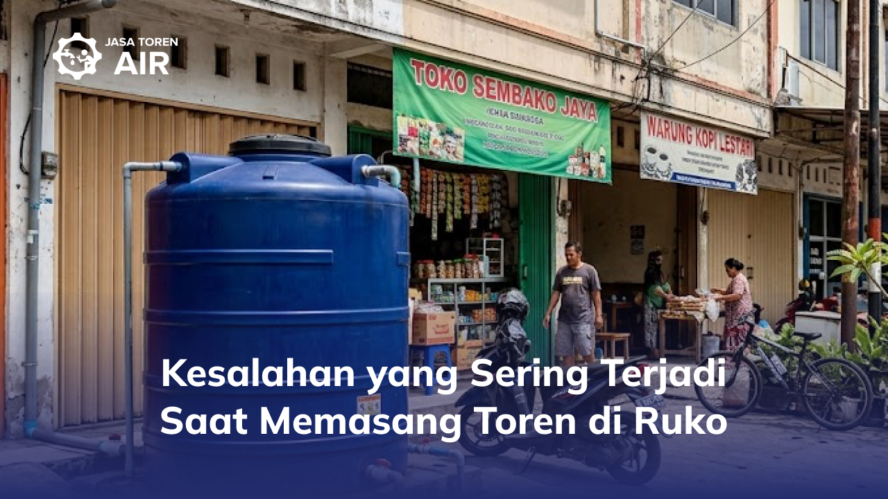 Kesalahan yang Sering Terjadi Saat Memasang Toren di Ruko