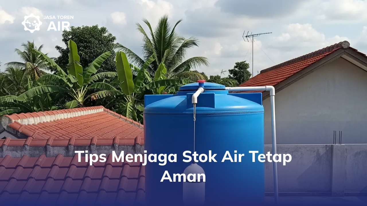 Tips Menjaga Stok Air Tetap Aman