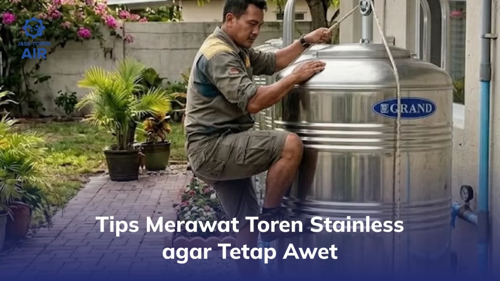 Tips Merawat Toren Stainless agar Tetap Awet