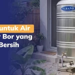 Toren untuk Air Sumur Bor yang Lebih Bersih